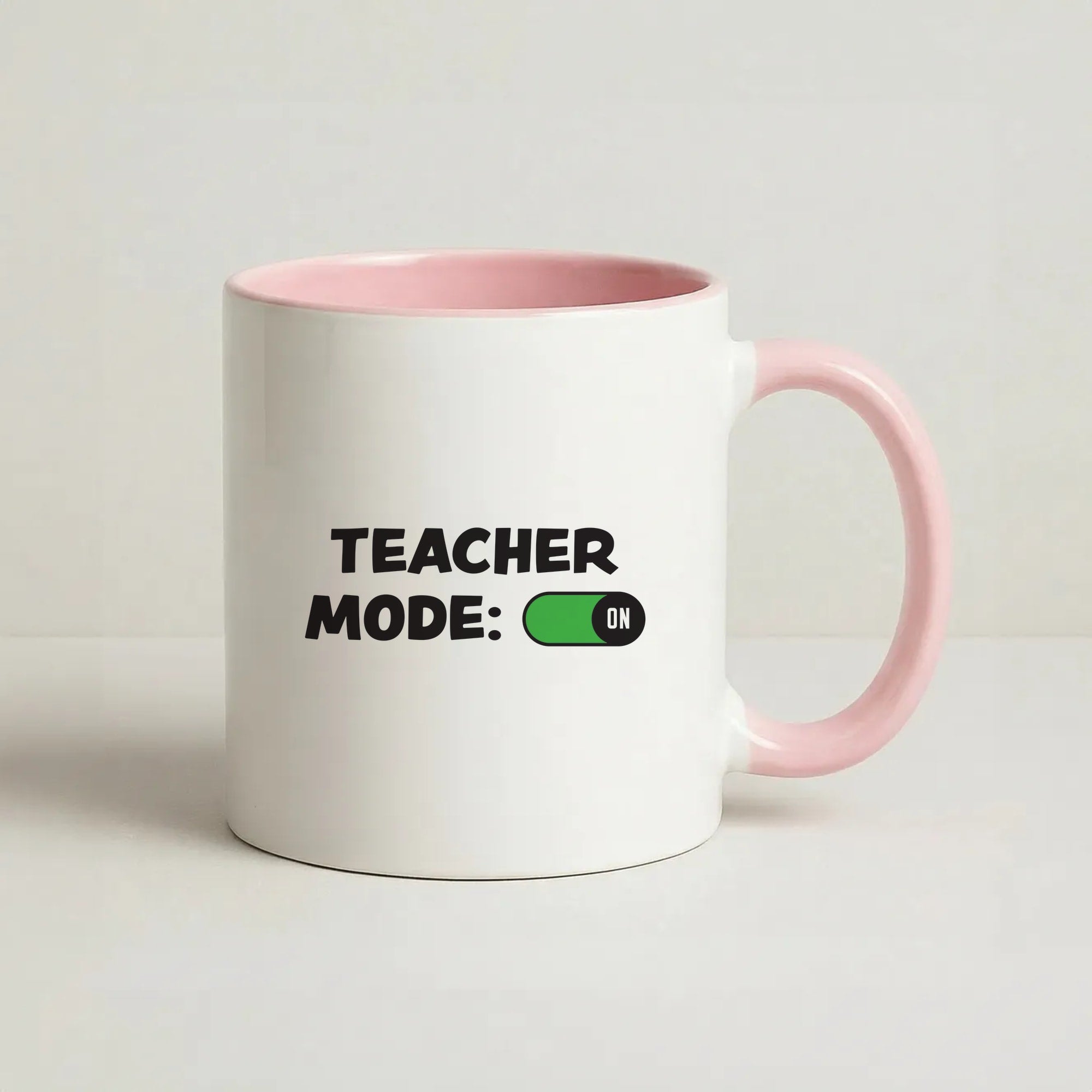 Teacher Mode On Coffee Pink Mug