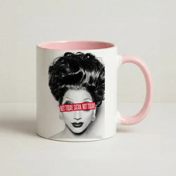 Not Today, Satan. Not Today - Drag Queen's Drag Race Coffee Pink Mug