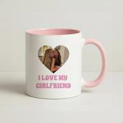 I Love My Girlfriend - Personalised Couples Mug 2