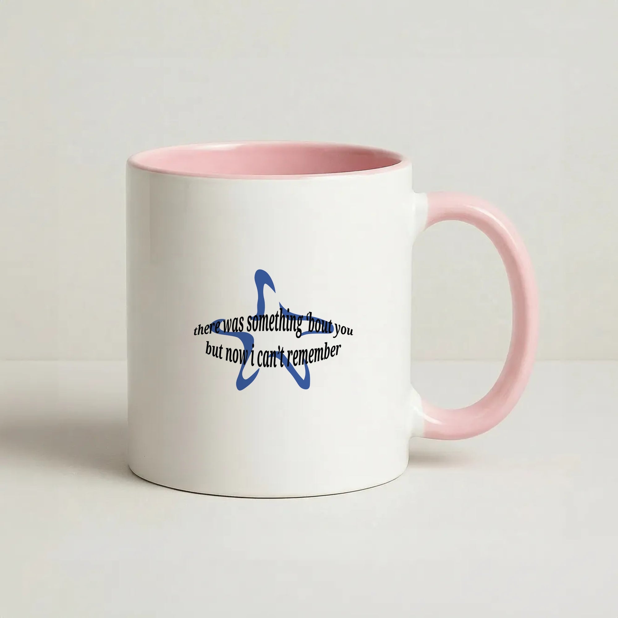 There Was Something About You - The 1975 Coffee Pink Mug