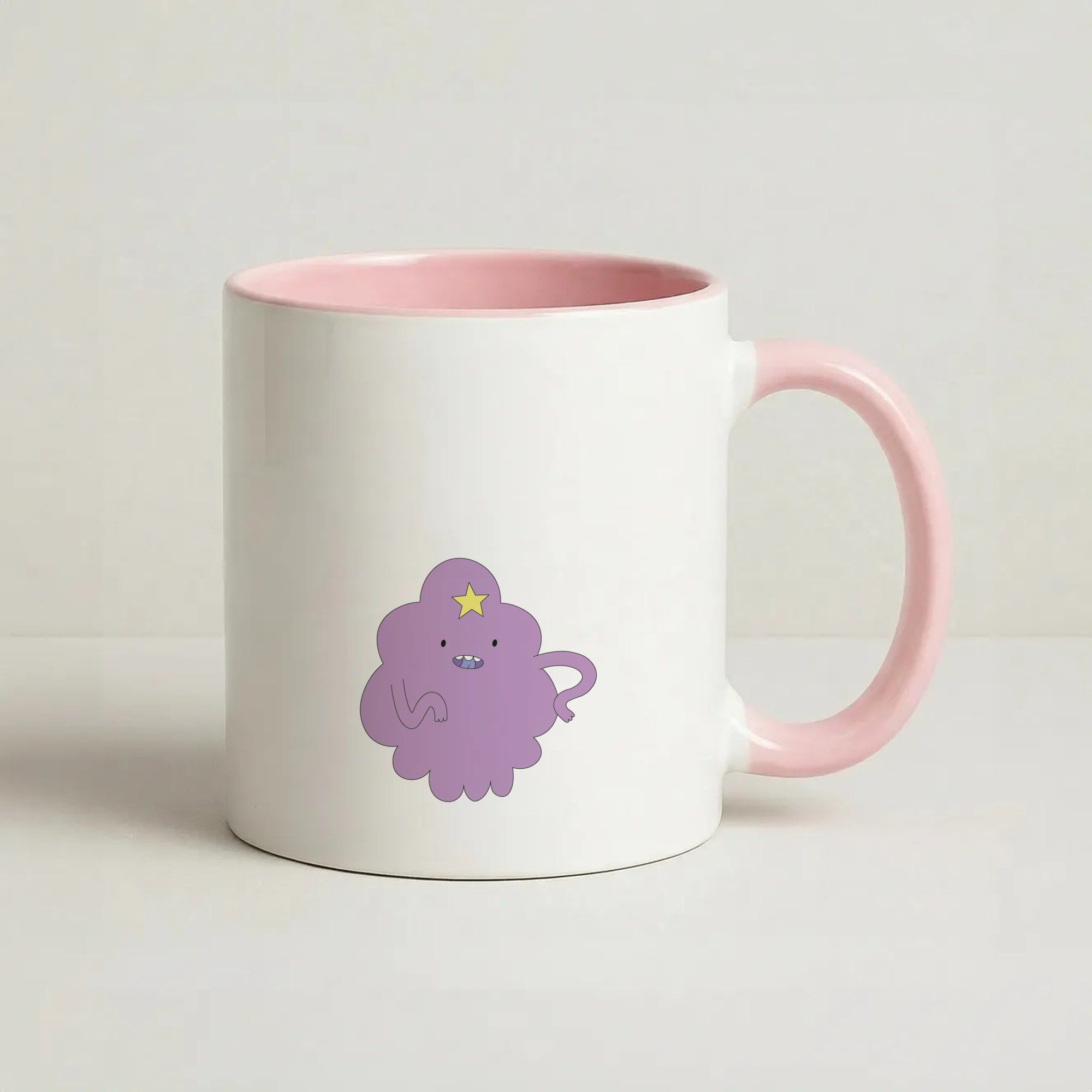 Lumpy Space Princess Coffee Pink Mug