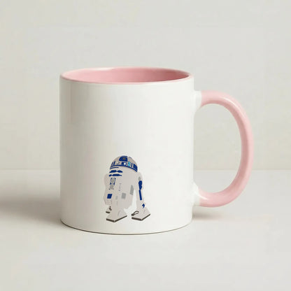 R2D2 Coffee Pink Mug