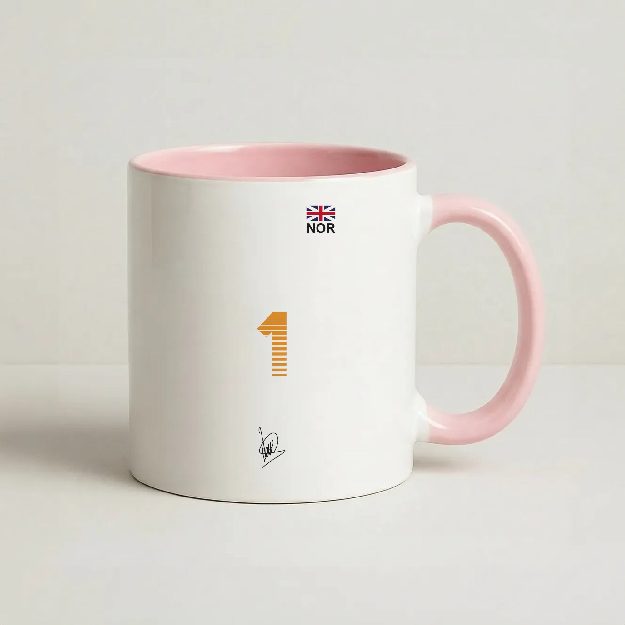 LN1 - Norris Coffee Pink Mug