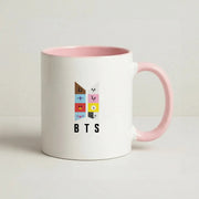 BT21 K-Pop Band Logo Mug 2