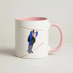 Warwick - British Pop Culture Coffee Pink Mug