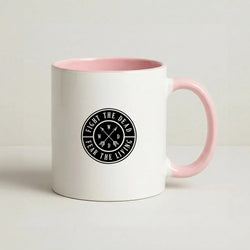 Fight The Dead, Fear The Living - TWD Coffee Pink Mug
