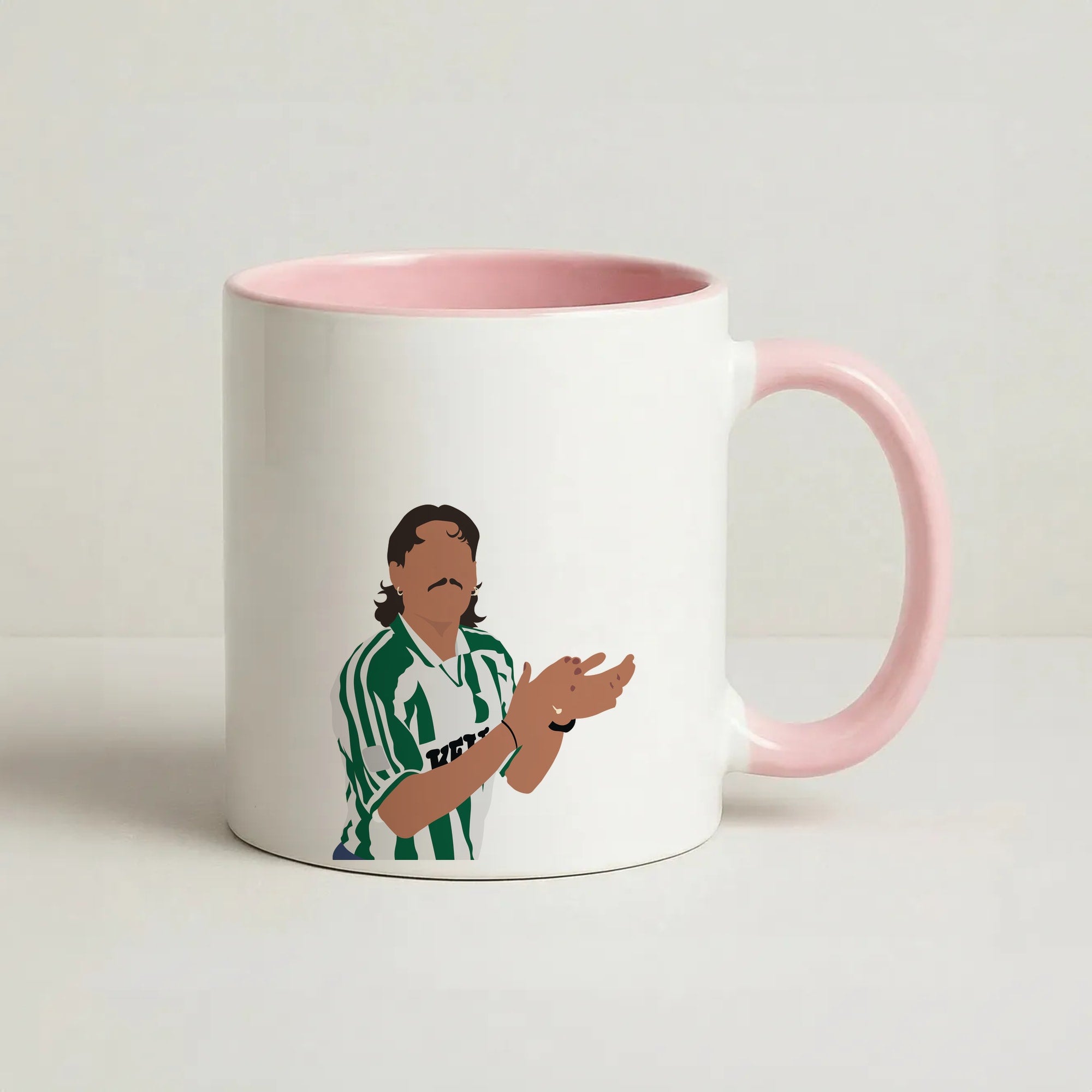 Bellerin - Football Coffee Pink Mug