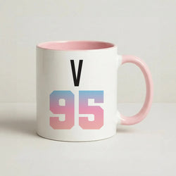 V 95 Coffee Pink Mug