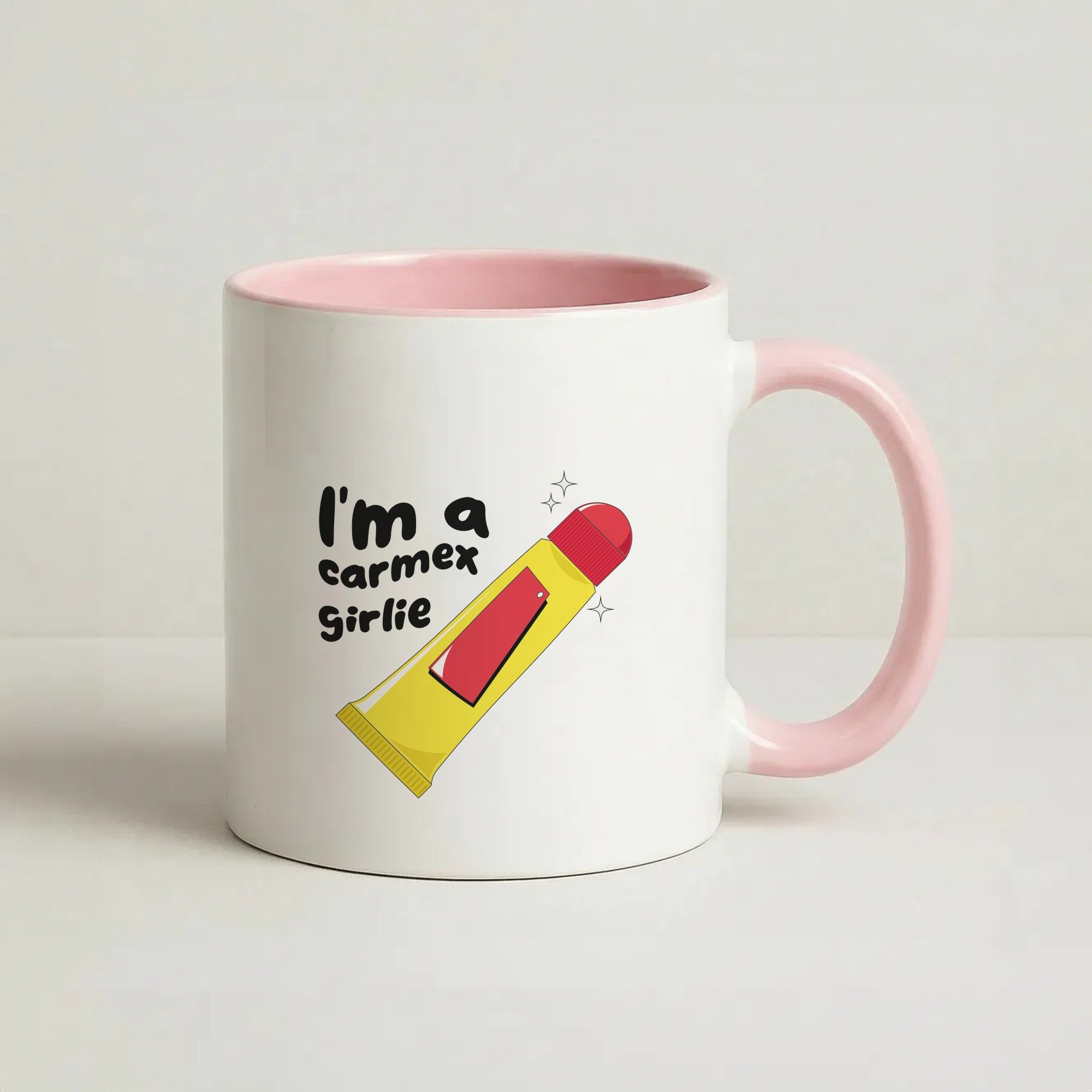 I'm A Carmex Girlie - Chamberlain Coffee Pink Mug
