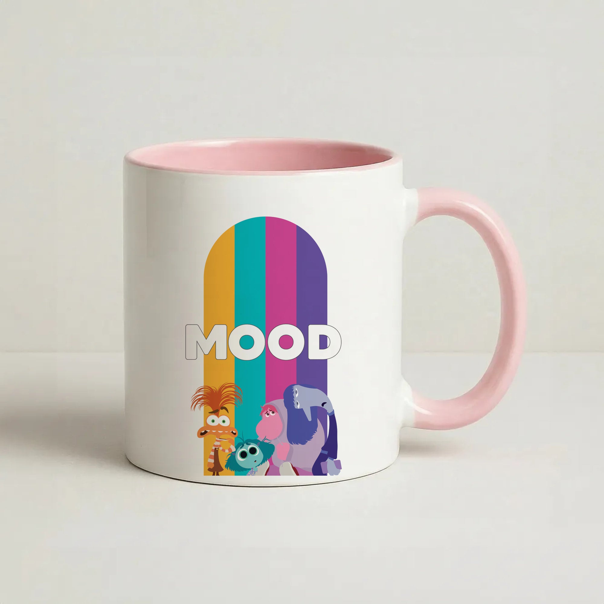 Mood - Inside Out Coffee Pink Mug