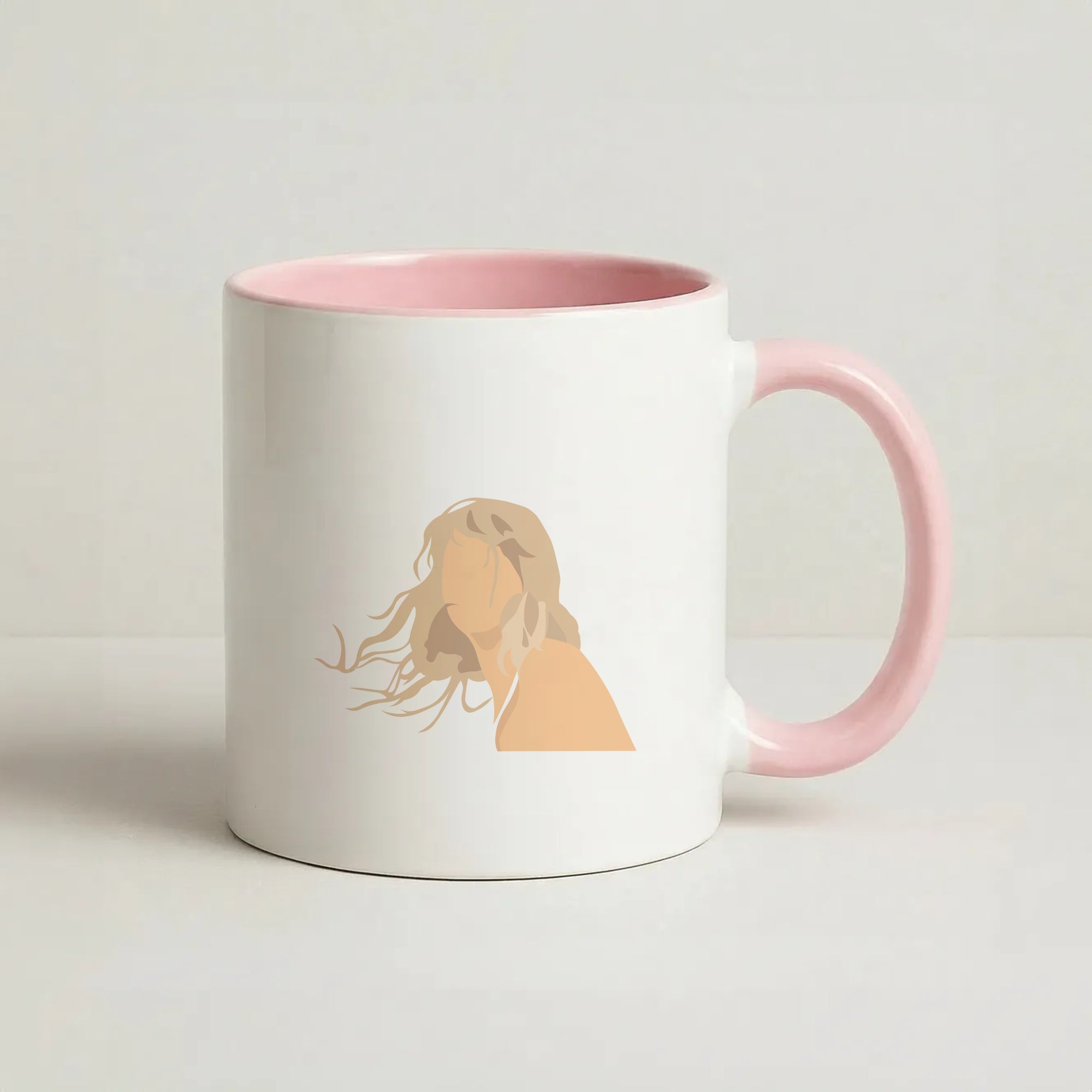 1898 - Taylor Coffee Pink Mug