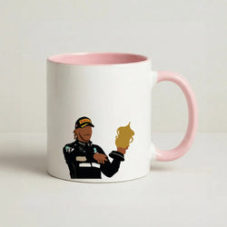 Hamilton - F1 Coffee Pink Mug