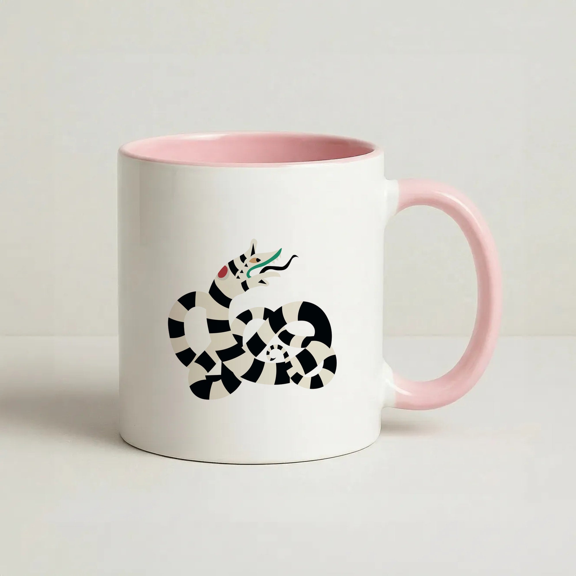 Sandworm - Beetle Halloween Coffee Pink Mug