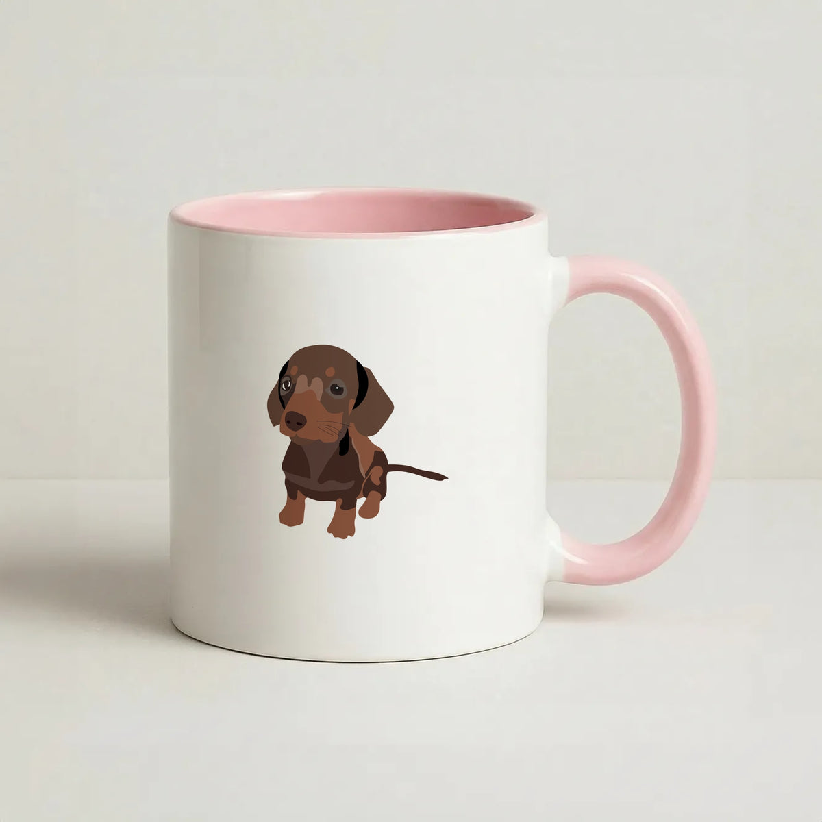 Brown - Dachshunds Mug