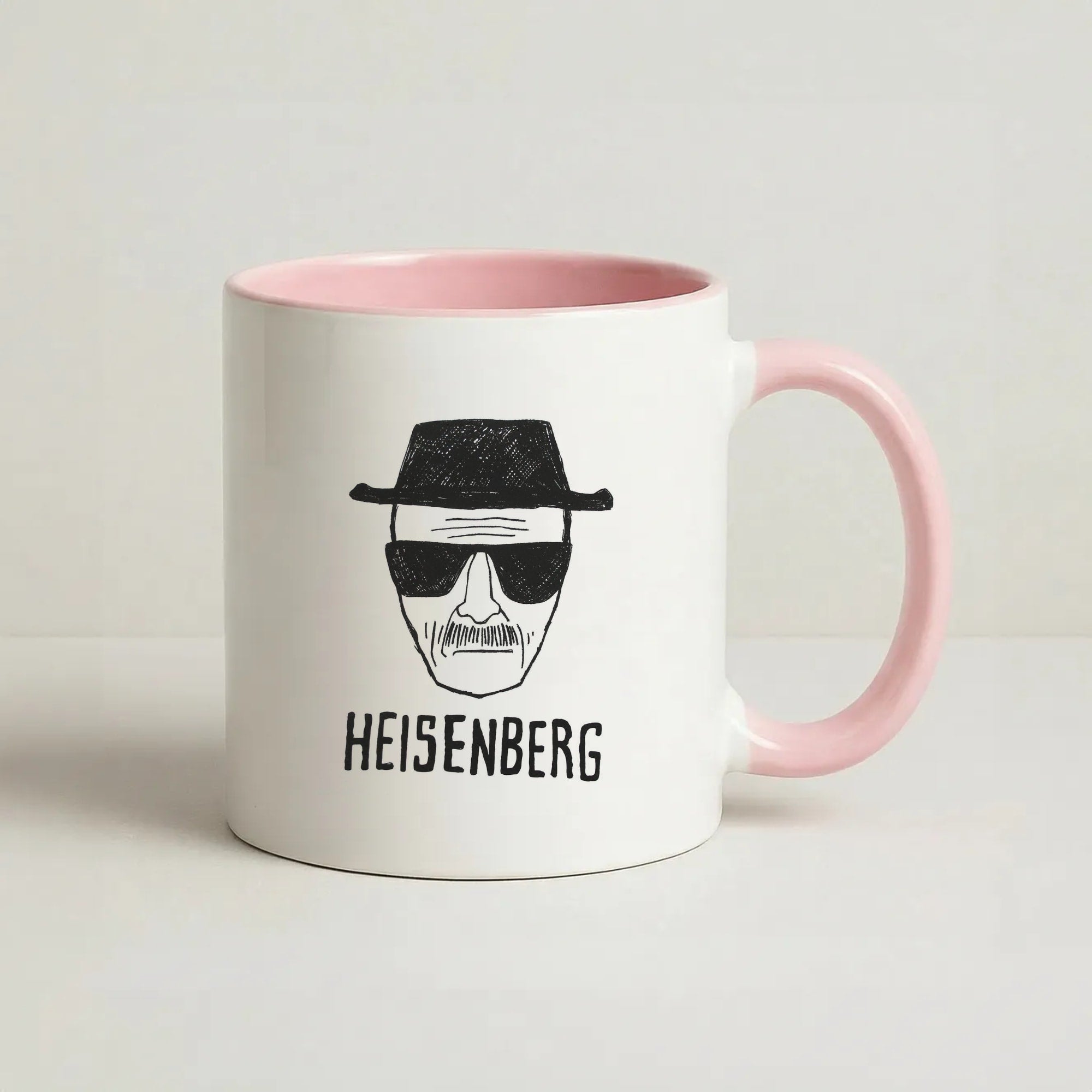 Heisenberg Coffee Pink Mug