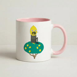 Earl Of Lemongrab Coffee Pink Mug