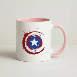 The Shield Coffee Pink Mug