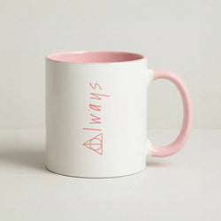 Deathly Always Coffee Pink Mug