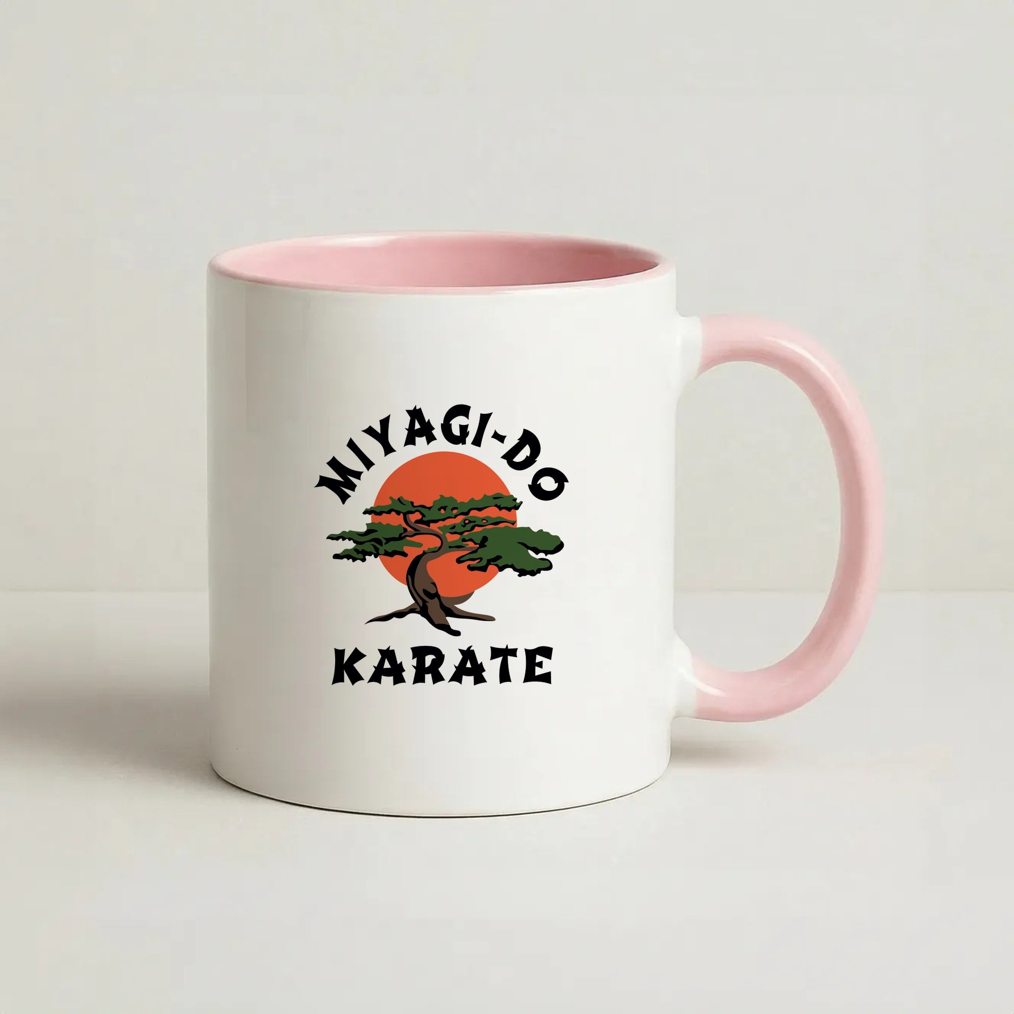 Miyagi-do Karate - C Kai Coffee Pink Mug