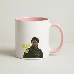 Soldier Boy Coffee Pink Mug