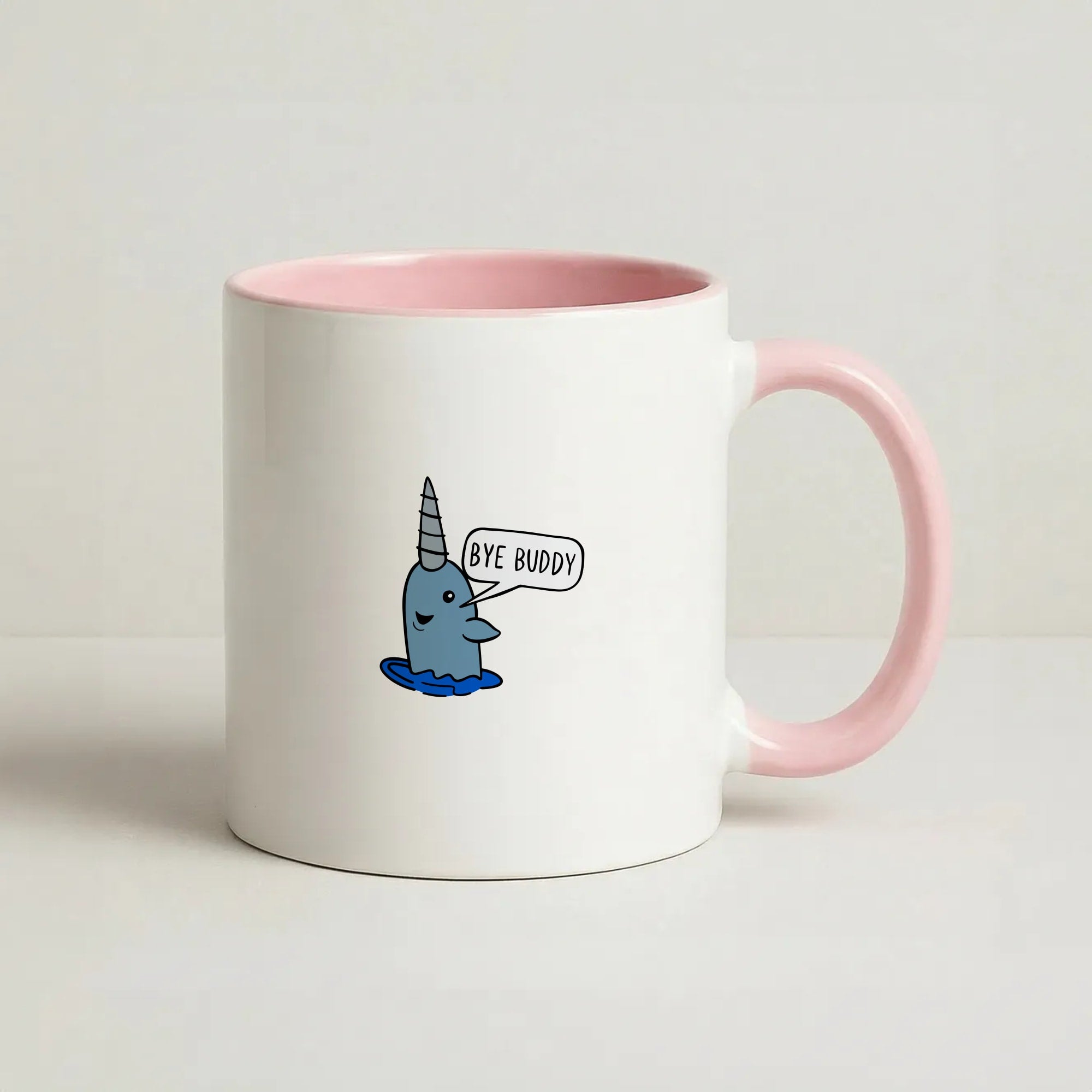 Bye Buddy - Elf  Coffee Pink Mug