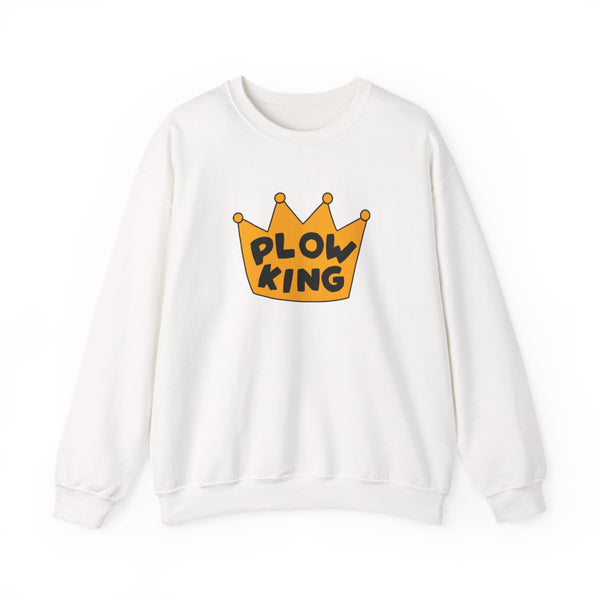 Plow King - Simpsons Sweatshirt White Front