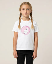Moomin In A Pink Bubble  Kids T-Shirt 1