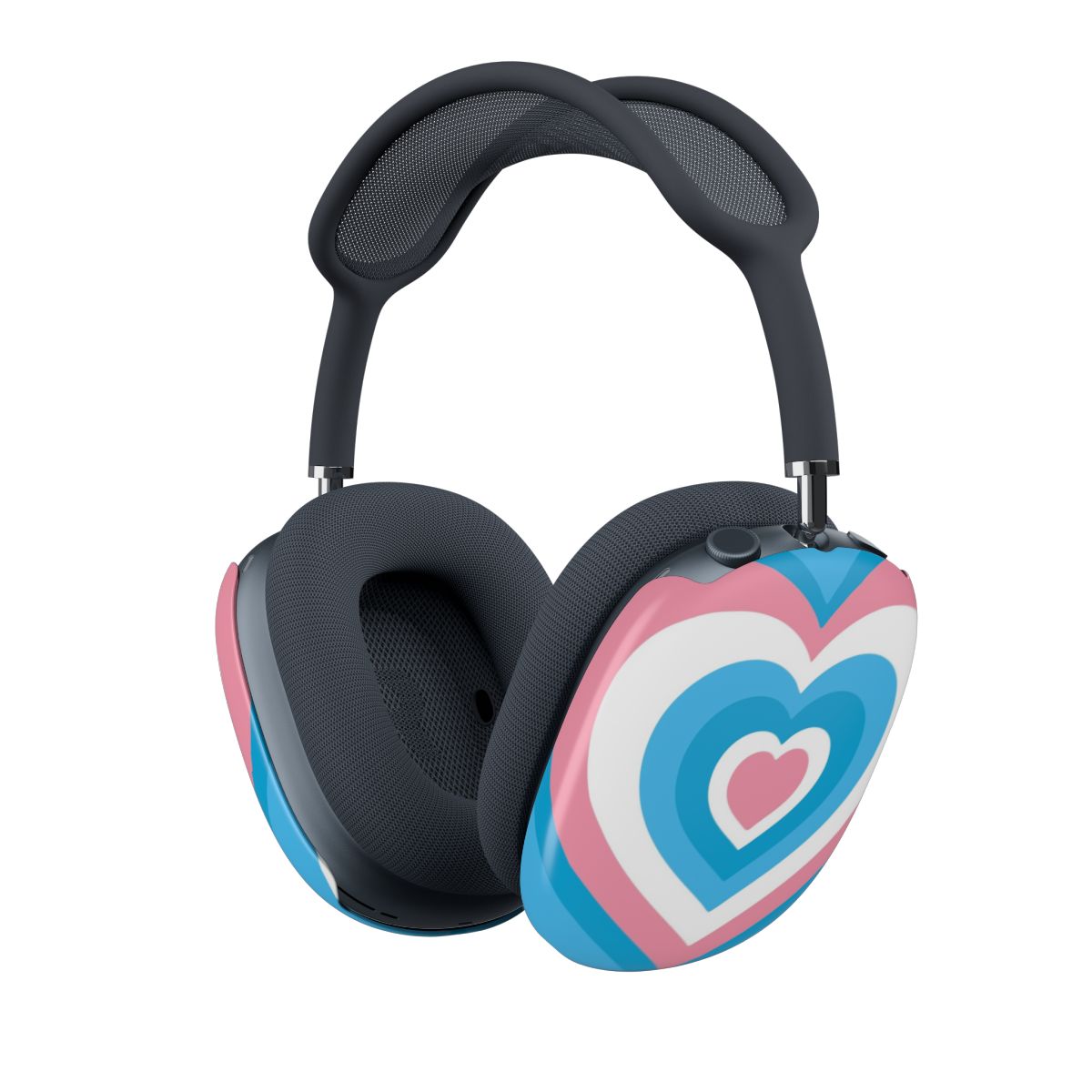 Trans Pride Heart AirPods Max Case