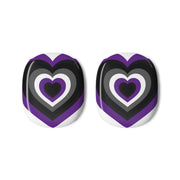 Asexual Pride Heart AirPods Max Case 3