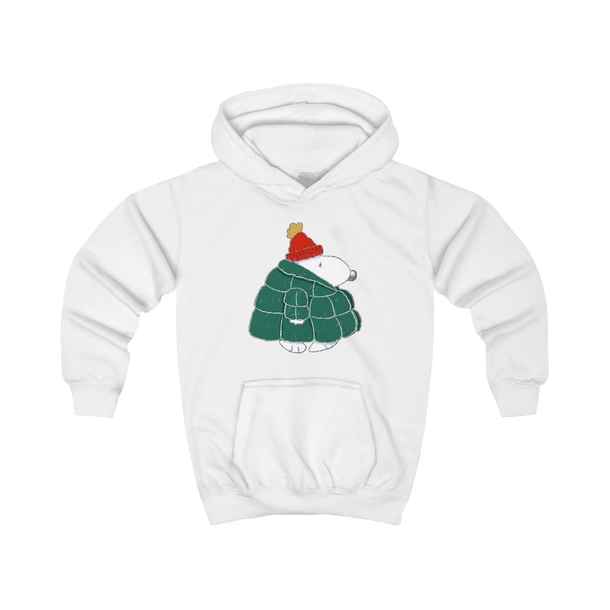 Puffer Coat Kids Hoodie