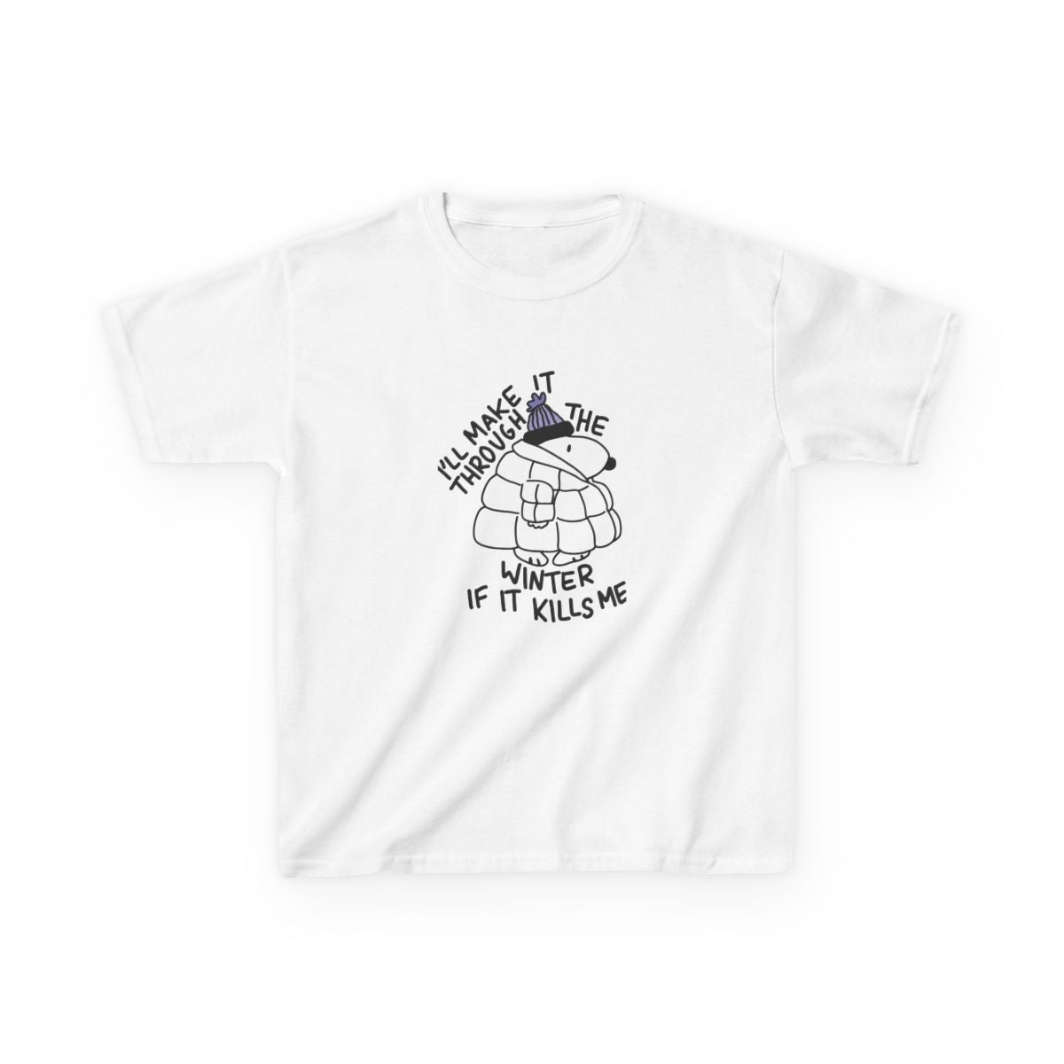 Puffer Jacket Beagle Kids T-Shirt