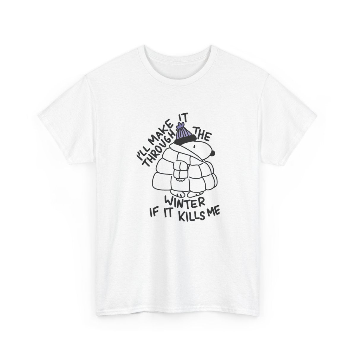 Puffer Jacket Beagle T-Shirt