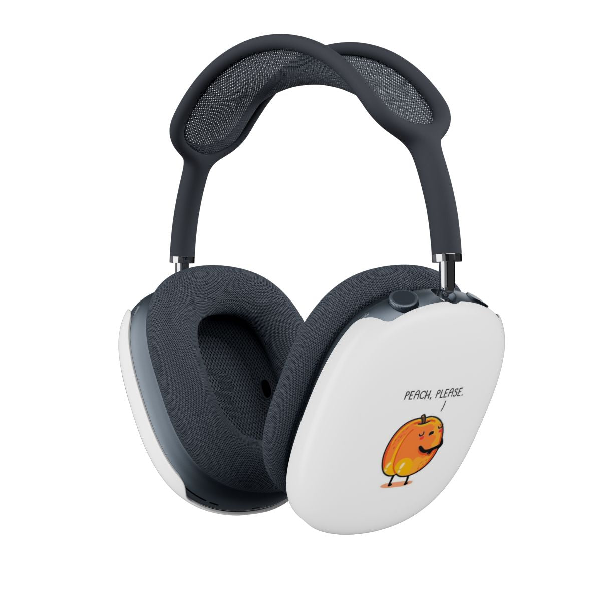 Peach, Please - Funny Pun AirPods Max Case