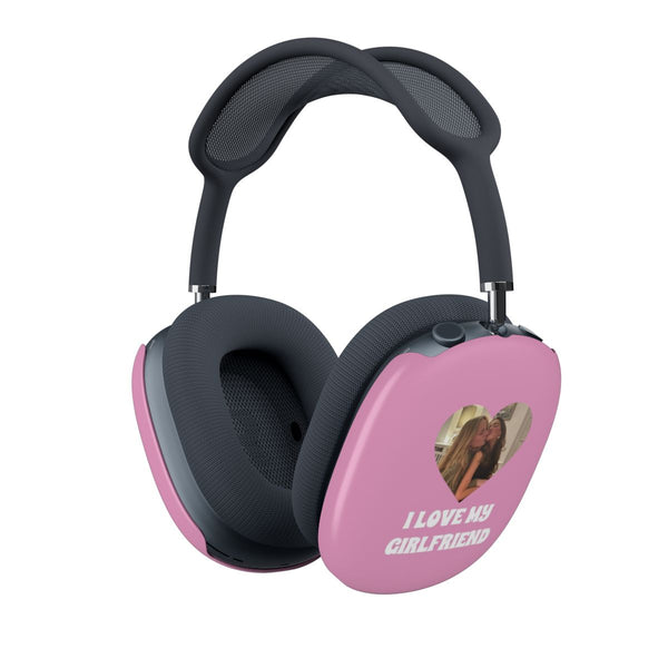 I Love My Girlfriend - Personalised Couples AirPods Max Case