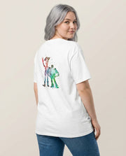 Watercolour Woody & Buzz A Story of Toys Fairytale T-Shirt 2