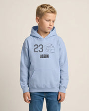 Albon Helmet 2026 Kids Hoodie 1