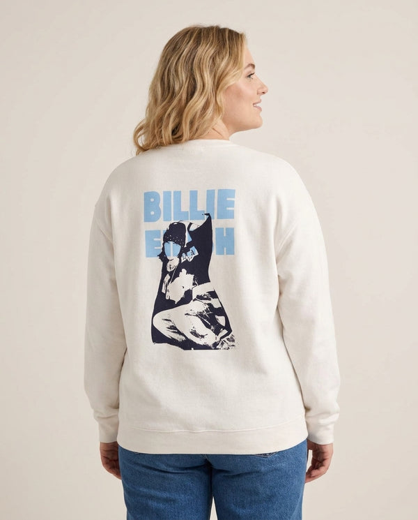 HMHAS Cover  Sweatshirt — White Back, worn