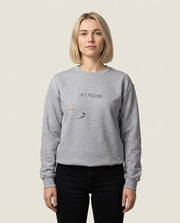 Stripey I'm A Nightmare Sweatshirt 1