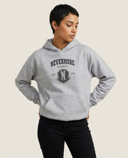 Addams Academy Gray Hoodie 1