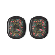 Though She Be But Little, She Is Fierce AirPods Max Case 3