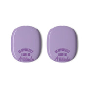 Apprently I Have An Attitude - Funny Quotes AirPods Max Case 3