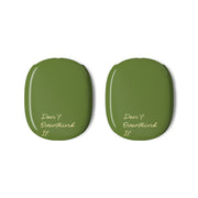 Sage Green Don't Overthink It AirPods Max Case 3