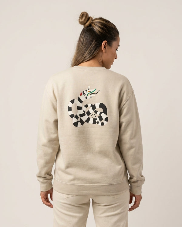 Sandworm - Beetle Halloween Sweatshirt — Sand Back, worn