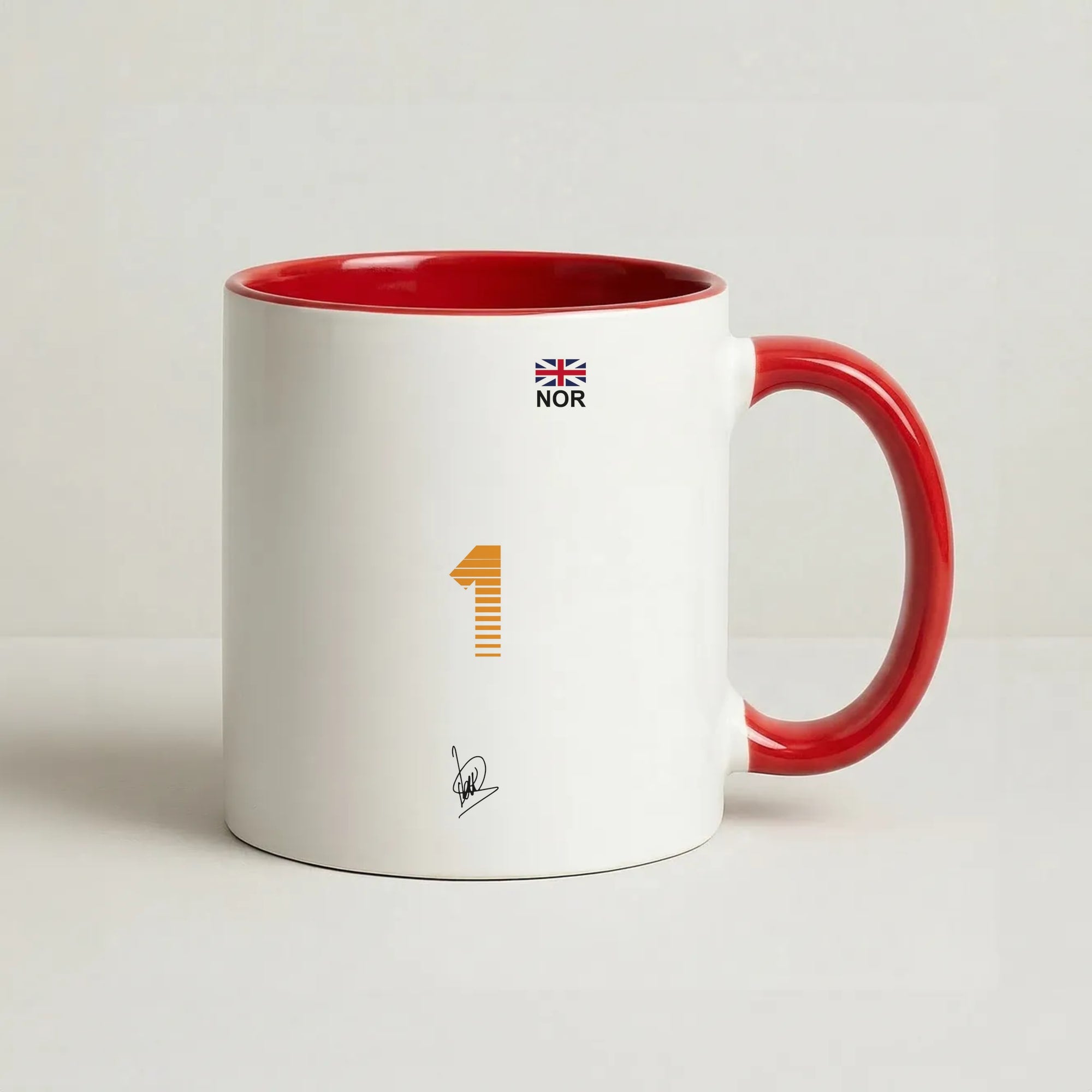 LN1 - Norris Coffee Red Mug