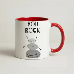 You Rock Coffee Red Mug