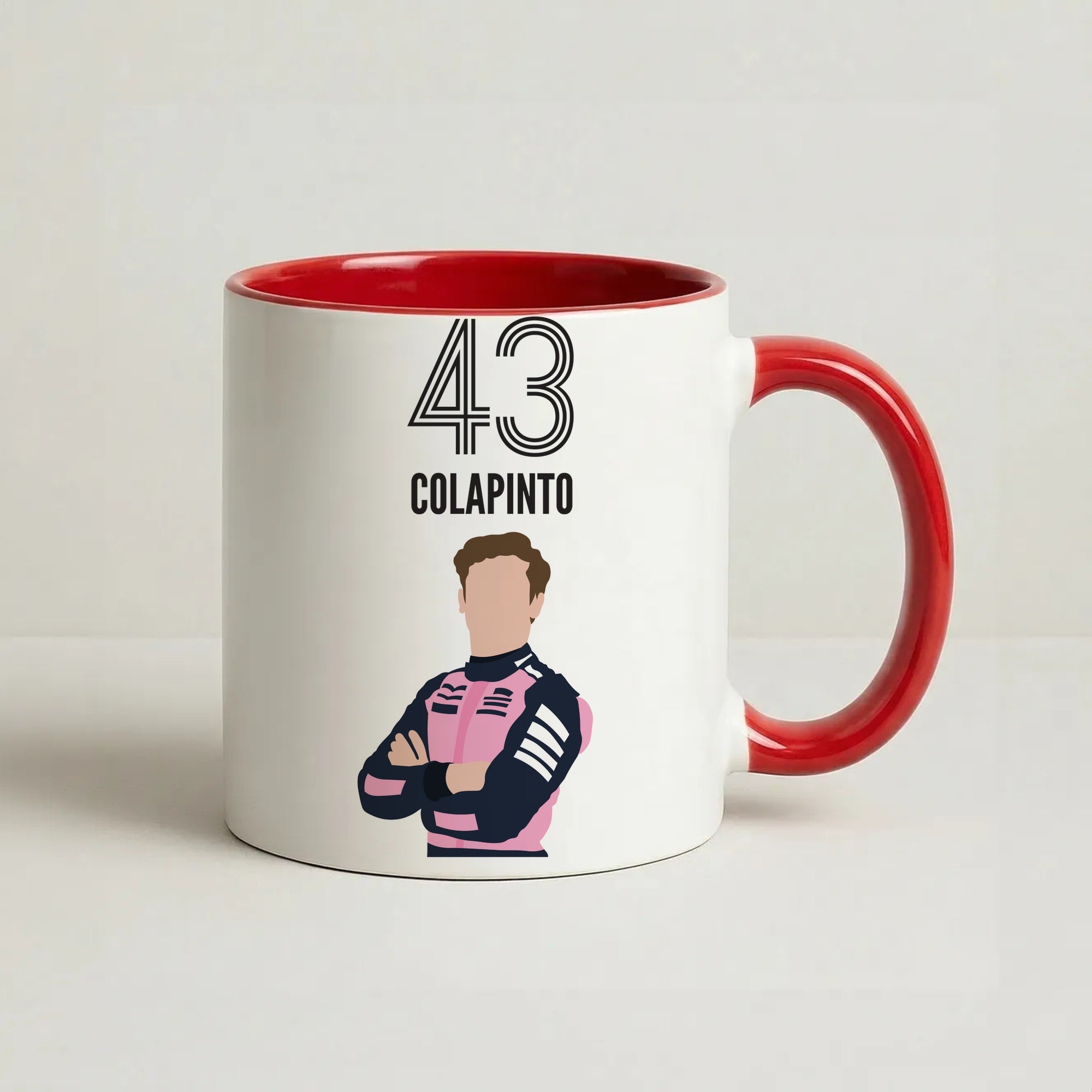 Colapinto 2026 Coffee Red Mug