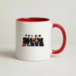 The 1D Crew Coffee Red Mug