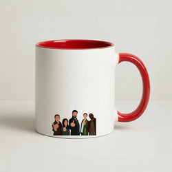 The Boys Coffee Red Mug
