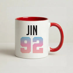 Jin 92 Coffee Red Mug