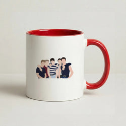 Take Band Members Coffee Red Mug